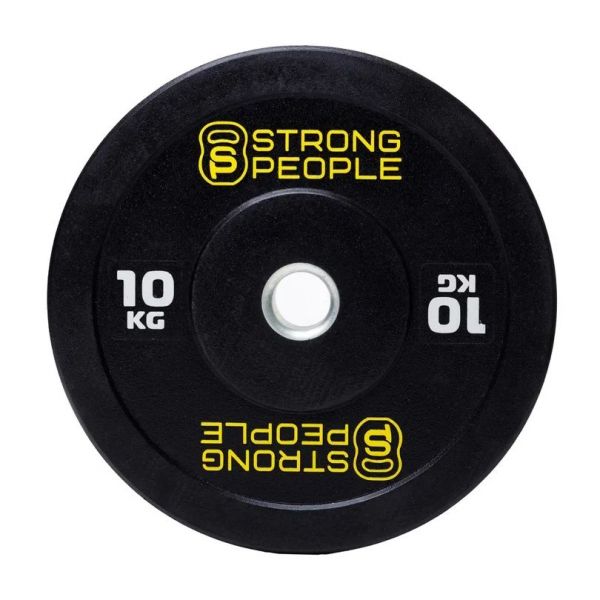 Диск бамперный олимпийский StrongPeople 10 кг